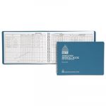 Simplified Payroll Record, Light Blue Vinyl Cover, 7 1/2 x 10 1/2 Pages