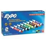 Low-Odor Dry Erase Marker Office Pack, Broad Chisel Tip, Assorted Colors, 192/Pack