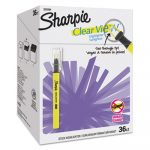 Clearview Pen-Style Highlighter, Chisel Tip, Assorted Colors, 36/Pack