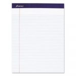 Legal Ruled Pads, Narrow Rule, 8.5 x 11.75, White, 50 Sheets, 4/Pack