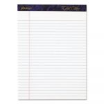 Gold Fibre Writing Pads, Wide/Legal Rule, 8.5 x 11.75, White, 50 Sheets, 4/Pack