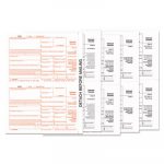 1099-INT Tax Forms, 5-Part, 5 1/2 x 8, Inkjet/Laser, 24/Pack