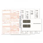 1099-MISC Tax Form Kits, 8 x 5 1/2, 5-Part, Inkjet/Laser, 24 1099s & 1 1096
