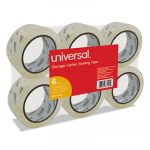 Heavy-Duty Acrylic Box Sealing Tape, 1.88" x 54.6yds, 3" Core, Clear, 6/Pack