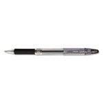 Jimnie Stick Gel Pen Value Pack, Medium 0.7mm, Black Ink, Smoke Barrel, 24/Box