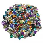 Gemstones Classroom Pack, Acrylic, 1 lbs., Assorted Colors/Sizes