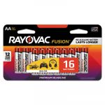 Fusion Advanced Alkaline Batteries, AA, 16/Pack