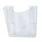 Euro-Style DocuPocket Portrait Wall File, 10 1/4 x 10 x 4, Clear