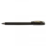 EnerGel Flash Stick Gel Pen, Medium 0.7mm, Black Ink, Black Barrel
