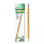 Oriole Woodcase Pencil, F #2.5, Yellow, Dozen