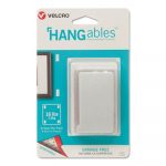 HANGables Removable Damage-Free Wall Fasteners, 1 3/4" x 3", White, 8/Pack