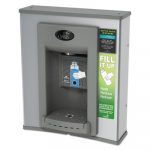 Electronic Hands-Free Bottle Filler Retro Fit, 16.5 dia, Gray