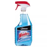 Glass Cleaner with Ammonia-D, 32oz Capped Bottle with Trigger, 12/Carton
