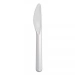 Bonus Polypropylene Cutlery, Knife, White, 5", 1000/Carton