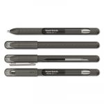 InkJoy Stick Gel Pen, Fine 0.5mm, Black Ink/Barrel, Dozen