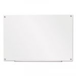 Frameless Glass Marker Board, 36" x 24", White