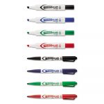 MARKS A LOT Desk-Style Dry Erase Marker, Assorted Tips, Assorted Colors, 24/Pack