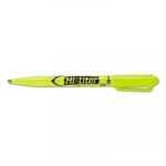 HI-LITER Pen-Style Highlighters, Chisel Tip, Fluorescent Yellow, Dozen