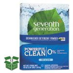 Natural Automatic Dishwasher Powder, Free & Clear, 45oz Box, 12/Carton