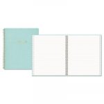 Notebook, 1 Subject, Medium/College Rule, Aqua Cover, 10 x 8, 80 Pages