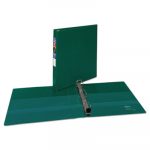 Heavy-Duty Non-View Binder with DuraHinge and Locking One Touch EZD Rings, 3 Rings, 1" Capacity, 11 x 8.5, Green