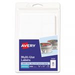Removable Multi-Use Labels, Handwrite Only, 0.63 x 0.88, White, 30/Sheet, 35 Sheets/Pack