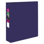 Durable Non-View Binder with DuraHinge and Slant Rings, 3 Rings, 2" Capacity, 11 x 8.5, Blue