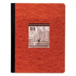 Section-Sewn Lab Notebook, 4 sq/in Quadrille Rule, 11.75 x 9.25, White, 76 Sheets