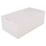Carryout Tuck Top Boxes, White, 8 7/8w x 4 7/8d x 3 1/16 h, Paperboard, 250/Ctn