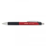 Comfort Grip Retractable Ballpoint Pen, Medium 1mm, Red Ink/Barrel, Dozen