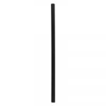 Giant Straws, 7 3/4", Black, 1500/Carton