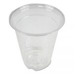 Clear Plastic Cold Cups, 12 oz, PET, 1000/Carton