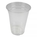 Clear Plastic Cold Cups, 16 oz, PET, 1000/Carton