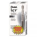 Icy Mechanical Pencil, 0.5 mm, Transparent Smoke Barrel, 24/Pack