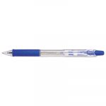 R.S.V.P. RT Retractable Ballpoint Pen, Medium 1mm, Blue Ink, Clear Barrel, Dozen