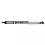EnerGel NV Stick Gel Pen, 0.7mm Metal Tip, Black Ink, Gray Barrel, Dozen