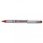 EnerGel NV Stick Gel Pen, 0.7mm Metal Tip, Red Ink/Barrel, Dozen