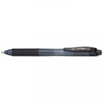 EnerGel-X Retractable Gel Pen, 0.7mm Metal Tip, Black Ink/Barrel, Dozen