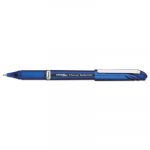 EnerGel NV Stick Gel Pen, 0.5mm Needle Tip, Blue Ink/Barrel, Dozen
