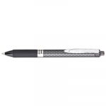 Oh! Gel Retractable Gel Pen, Medium 0.7mm, Black Ink/Barrel, Dozen