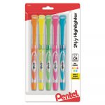 24/7 Highlighters, Chisel Tip, Assorted Colors, 5/Set