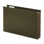 Box Bottom Hanging File Folders, Legal Size, 1/5-Cut Tab, Standard Green, 25/Box