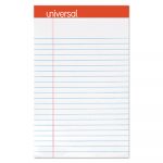 Perforated Ruled Writing Pads, Narrow Rule, 5 x 8, White, 50 Sheets, Dozen