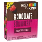 Pressed by KIND Bars, Dark Chocolate Strawberry, 1.34 oz, 12/Pack