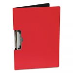 Portfolio Clipboard With Low-Profile Clip, 1/2" Capacity, 11 x 8 1/2, Red