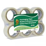 Commercial Grade Packaging Tape, 2" x 2, 1.88" x 109 yds, Clear, 3" Core, 6/Pack