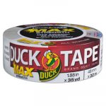 MAX Duct Tape, 1.88" x 35 yds, 3" Core, White