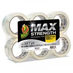 MAX Packaging Tape, 1.88" x 54.6 yds, 3" Core, Crystal Clear, 6/Pack