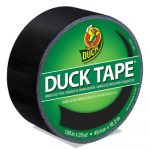 Colored Duct Tape, 9 mil, 1.88" x 20 yds, 3" Core, Black