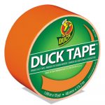Colored Duct Tape, 9 mil, 1.88" x 15 yds, 3" Core, Neon Orange